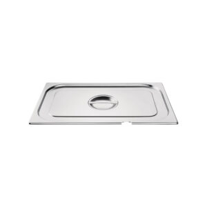 Vogue RVS deksel met lepeluitsparing GN1_9 - CB176 (2)