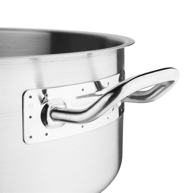 RVS Kookpan laag model - Afbeelding 2