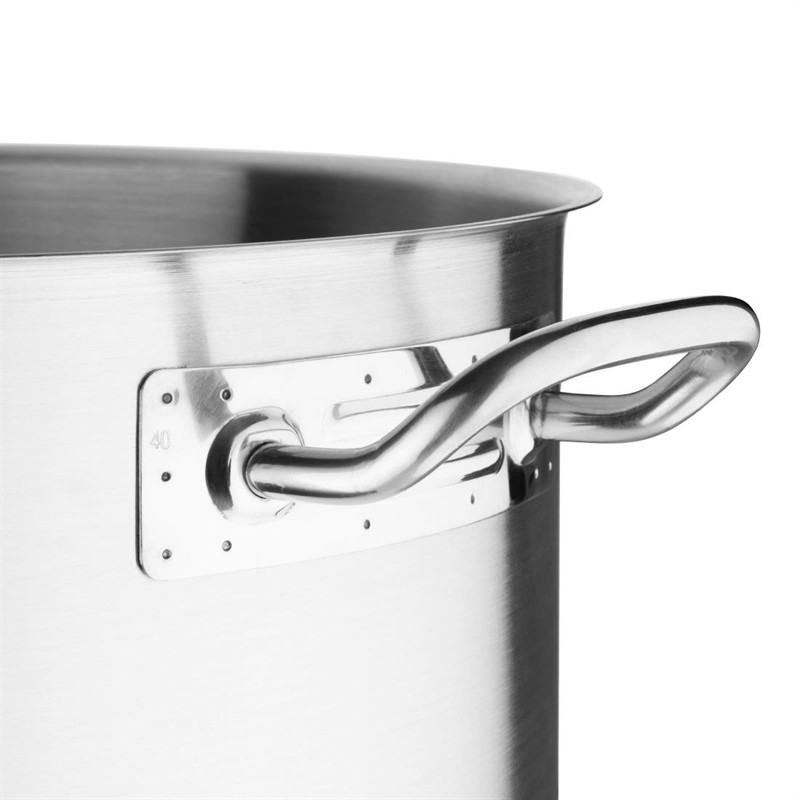 RVS kookpan hoog model, foto 4 van 6