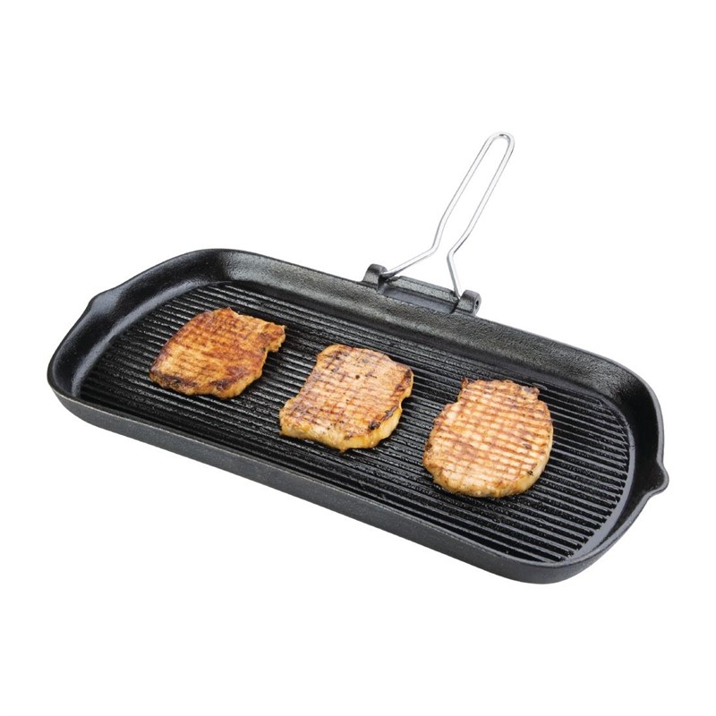 Gietijzeren grillplaat - Afbeelding 4