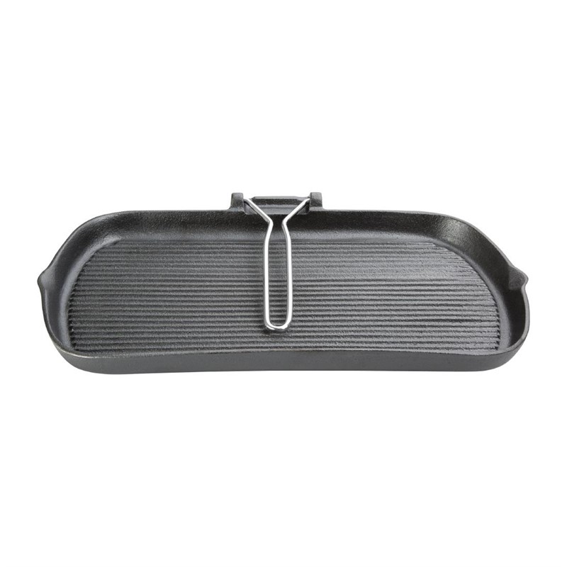 Gietijzeren grillplaat - Afbeelding 2