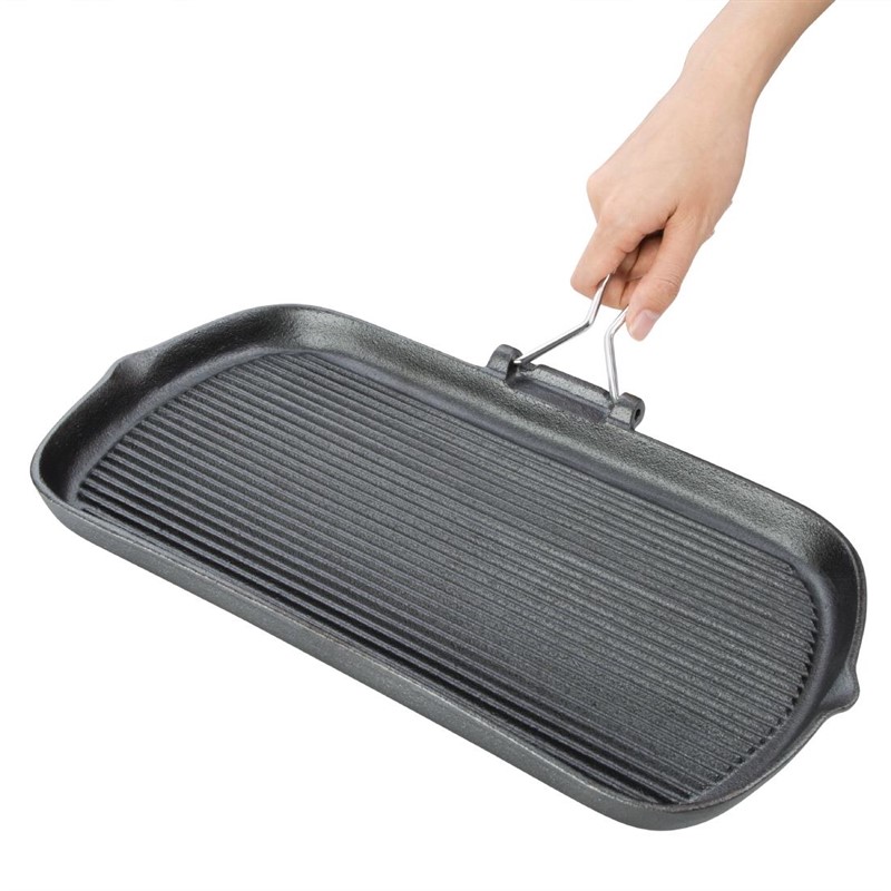 Gietijzeren grillplaat - Afbeelding 3