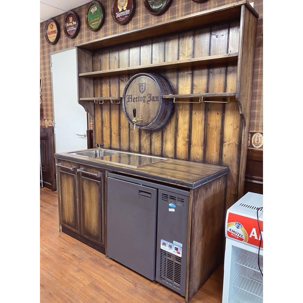 Robuuste wandbar met tapinstallatie - Afbeelding 5