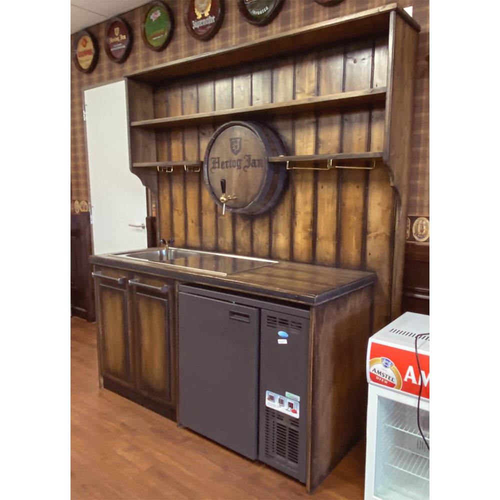 Robuuste wandbar met tapinstallatie - Afbeelding 2