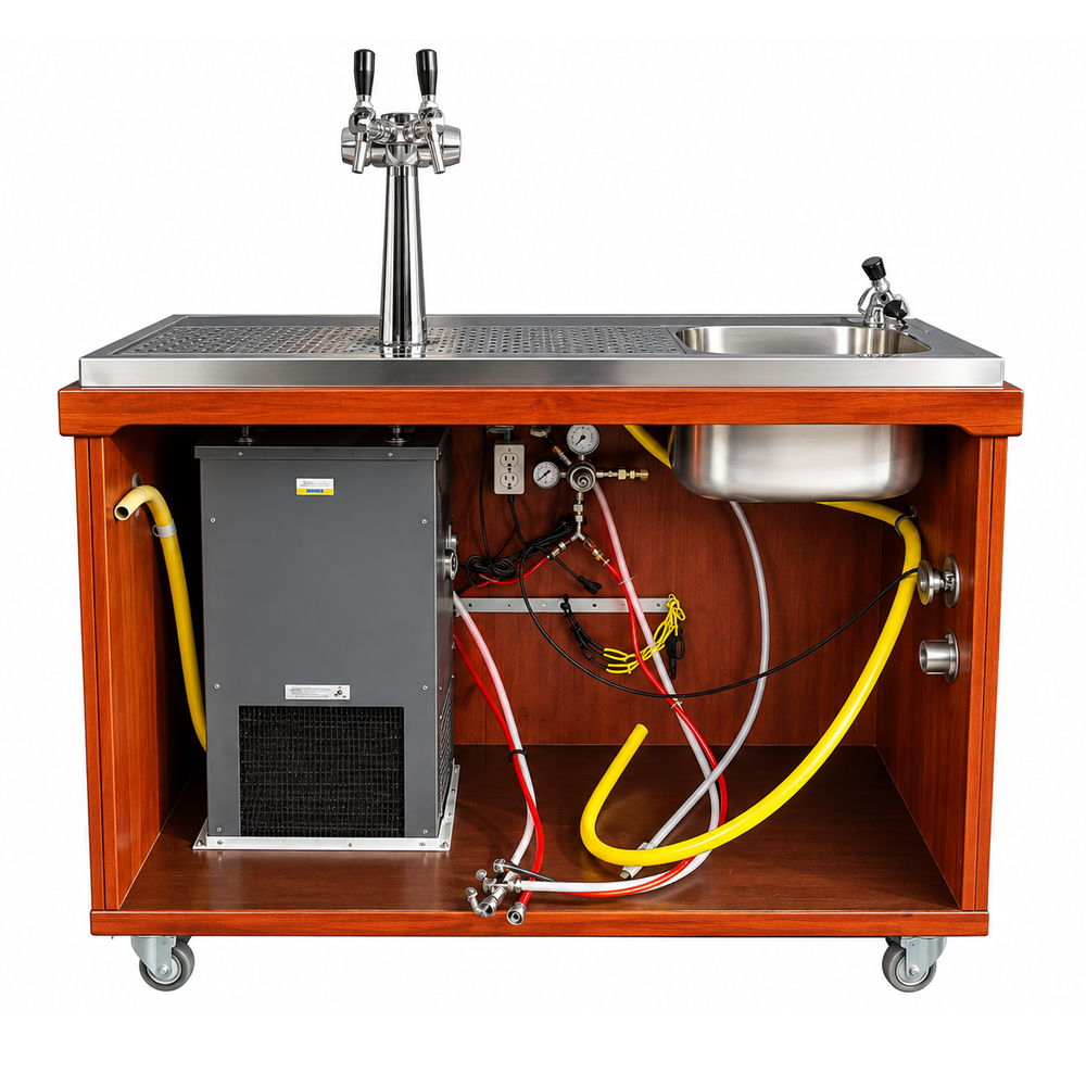 Huur - Mobiele houten biertap pubstijl