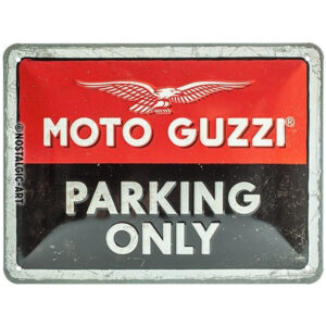 Moto Guzzi reclamebord 20x15 cm