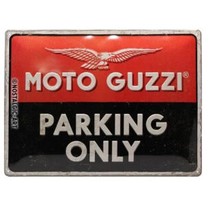 Moto Guzzi reclamebord