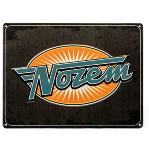 Nozem zwart reclamebord