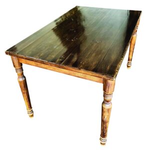 Occasion - cafétafel 120 x 80 cm - €100,- excl btw p/s