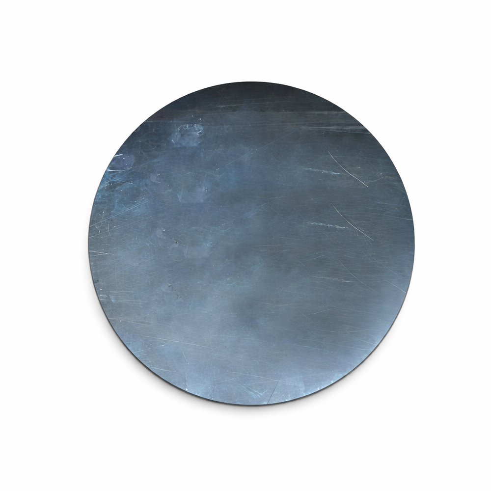 RVS afdekplaat 12 cm