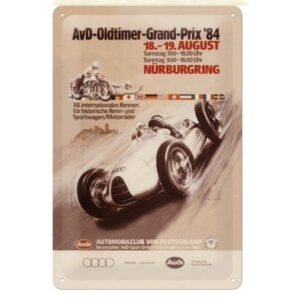 AvD-Oldtimer-Grand-Prix '84 reclamebord