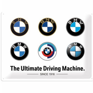 BMW The ultimate driving machine reclamebord