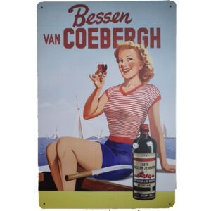 Bessen van Coebergh reclamebord