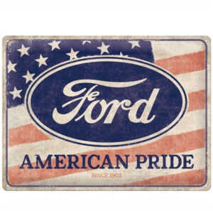 Ford American pride reclamebord