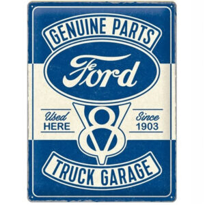Ford genuine parts reclamebord