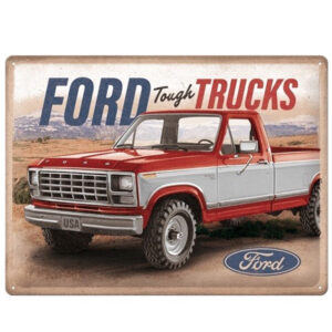 Ford tough truck reclamebord