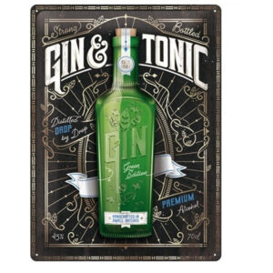 Gin & Tonic reclamebord
