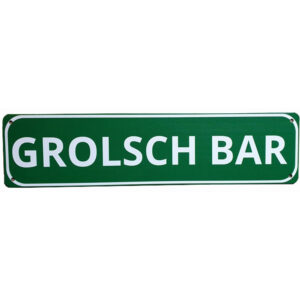 Grolsch bar reclamebord