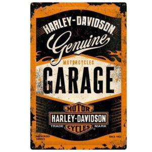 Harley-Davidson genuine garage reclamebord