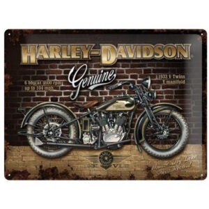 Harley-davidson reclamebord genuine