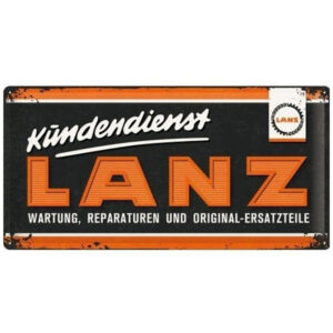 Kündendienst Lanz reclamebord