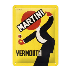 Martini ober reclamebord relief