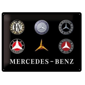 Mercedes-benz reclamebord