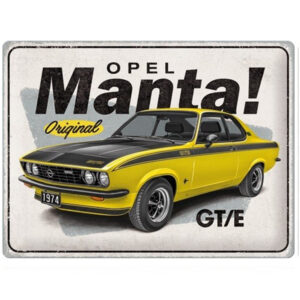Opel Manta reclamebord