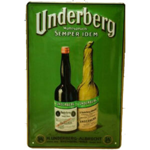 Underberg reclamebord