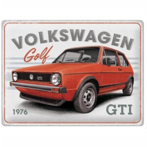 Volkswagen Golf GTI 1976 reclamebord