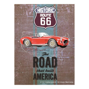 Route 66 AC Cobra reclamebord