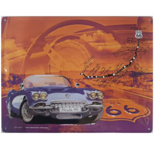 Route 66 reclamebord - Orange