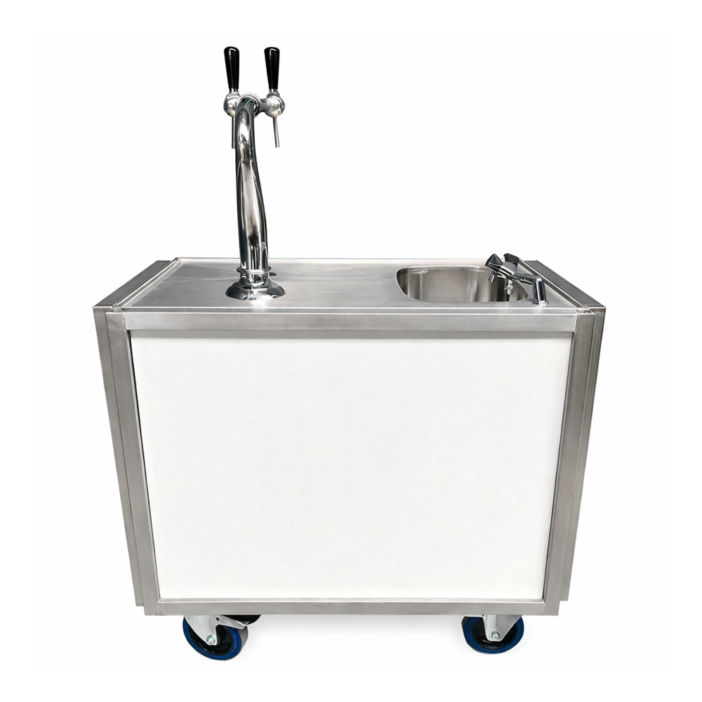 Huur: Verrijdbare uitklapbare biertap - Afbeelding 4