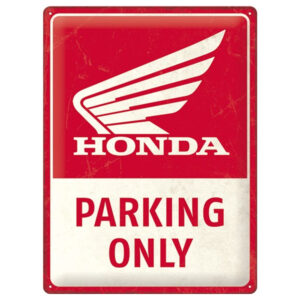 Honda parking only reclamebord