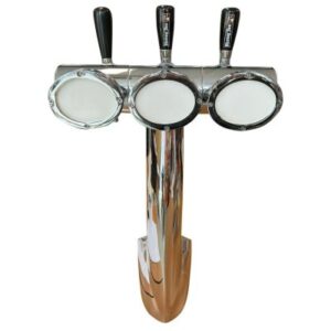 Occasion - 3 kraans tapzuil met spoelkruis