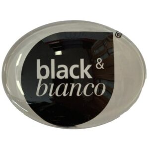 Occasion - Ovale taplens Black & Blanco