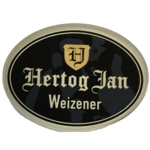 Occasion - Ovale taplens Hertog Jan weizener plat