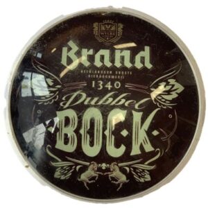 Occasion - Ronde taplens Brand Dubbel Bock bol 69 mmø
