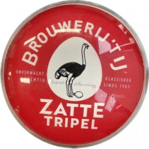 Occasion - Ronde taplens Brouwerij 't ij zatte tripel bol 69 mmø
