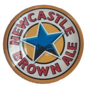Occasion - Ronde taplens Newcastle brown ale bol 69 mmø