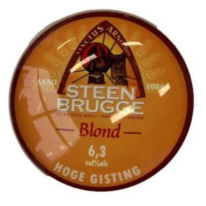 Occasion - Ronde taplens Steen Brugge blond bol 69 mmø