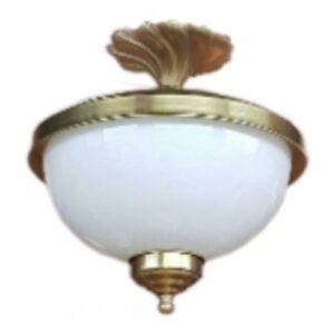 Showroommodel: Plafondlamp antiek messing
