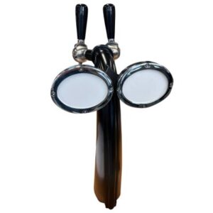 Occasion - Tapzuil Amsterdam 2 kraans mat zwart