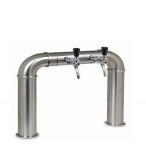Showroommodel: Tapzuil Rainbow 2 kraans chrome met 69mm lenzen