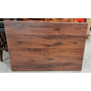 Showroommodel: tafelblad Werzalit 120x80 cm