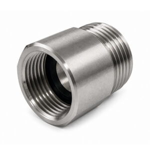Verloop 1/2" binnendraad naar 5/8" buitendraad