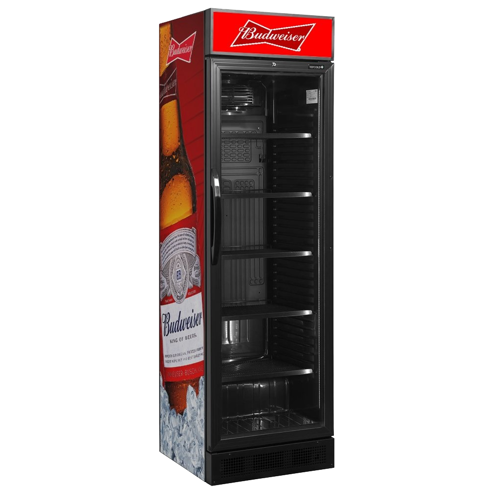 Budweiser glasdeurkoelkast 345 liter - Afbeelding 2