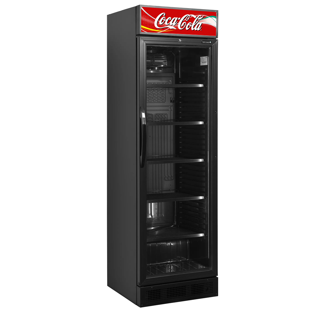 Coca Cola glasdeurkoelkast topplaatje -345 liter