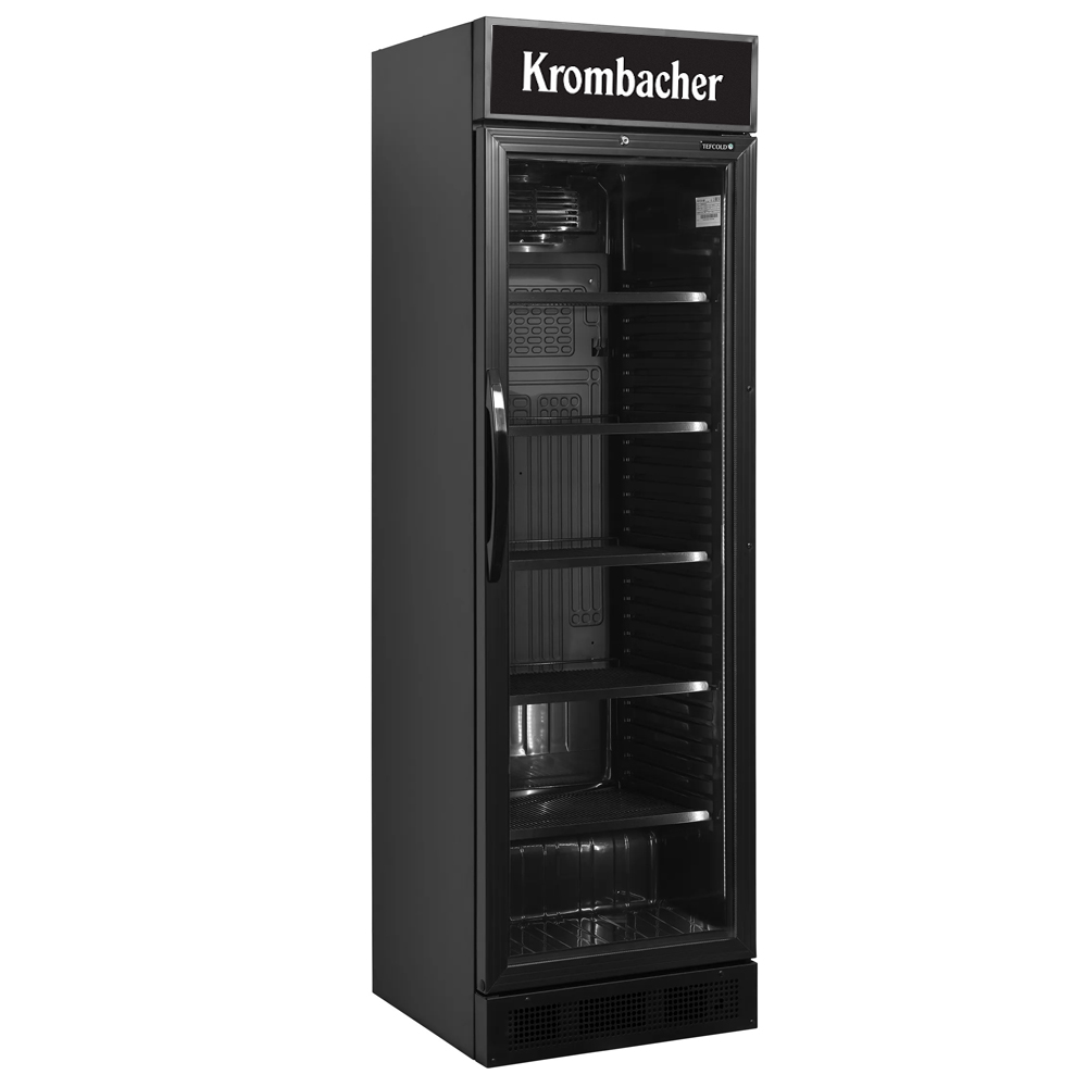 Krombacher glasdeurkoelkast topplaatje - 345 liter
