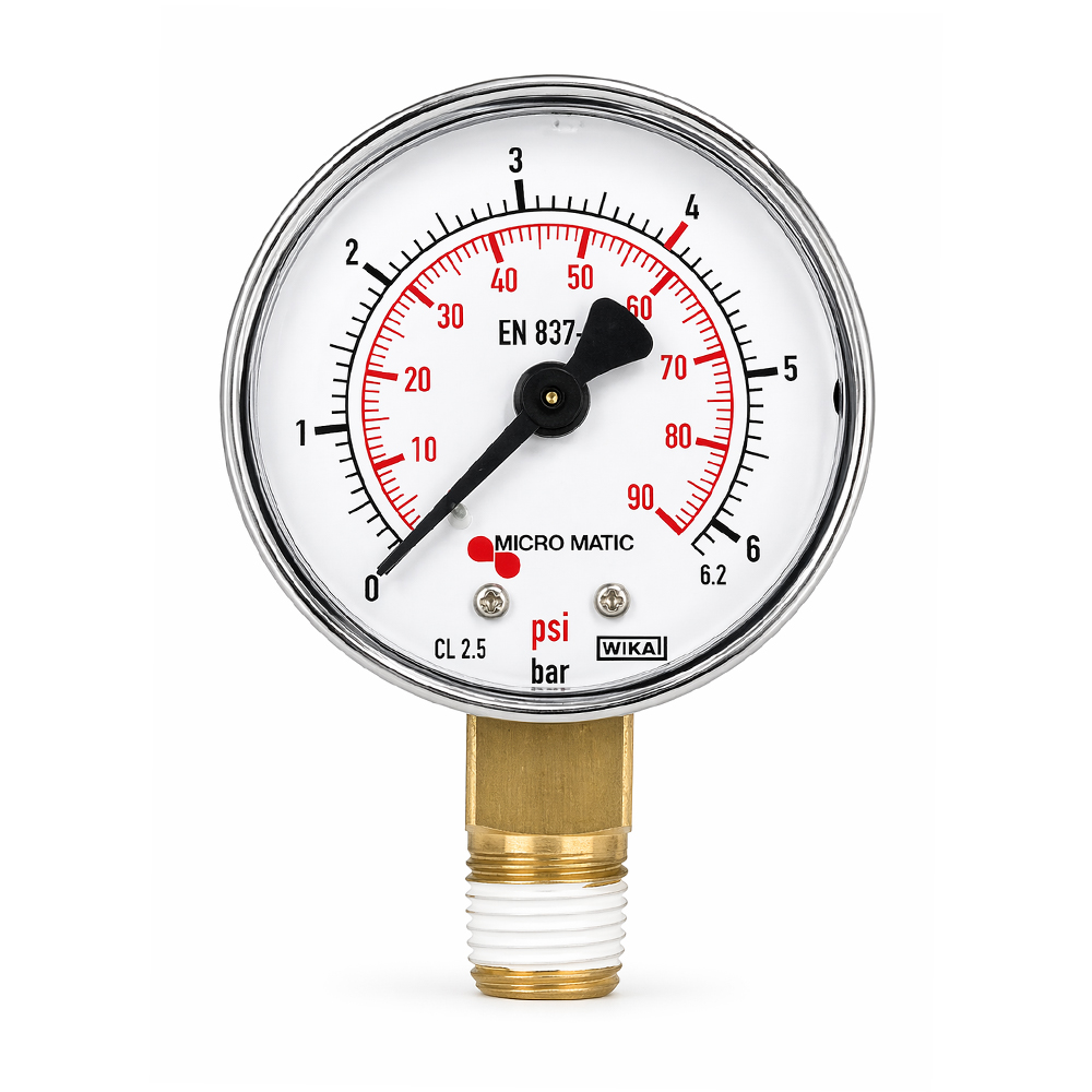 Micro Matic manometer 0-4 bar
